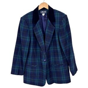 Sag Harbor Vintage Blackwatch Blazer 12P